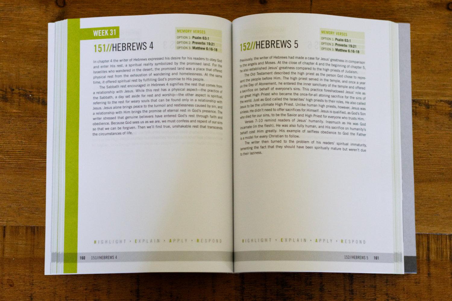 A look inside Foundations New Testament