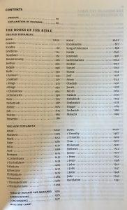 Schuyler Quentel ESV Table of Contents