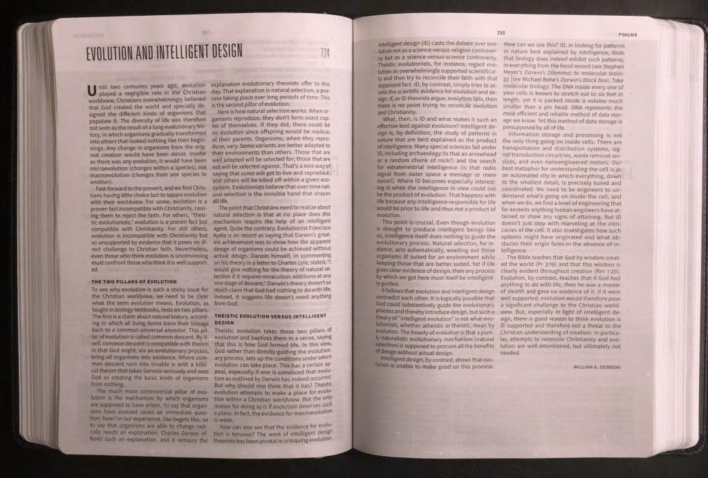 Articles in the Worldview Study Bible