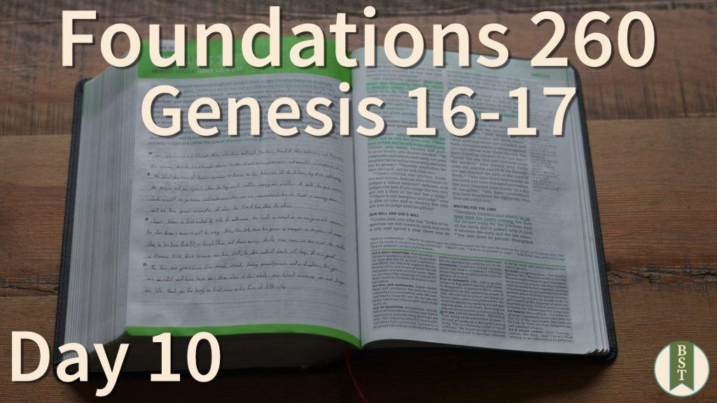 F260 Bible Reading Plan - Day 10