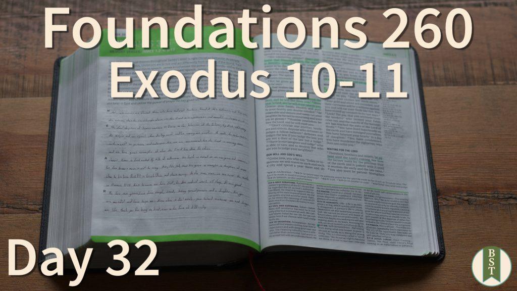 F260 Bible Reading Plan - Day 32