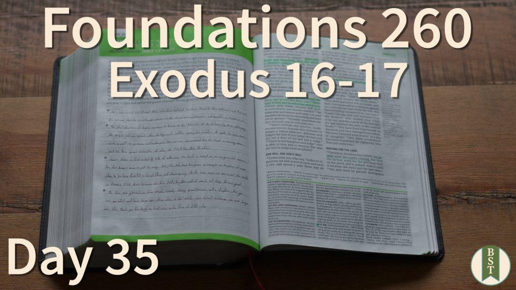 F260 Bible Reading Plan - Day 35