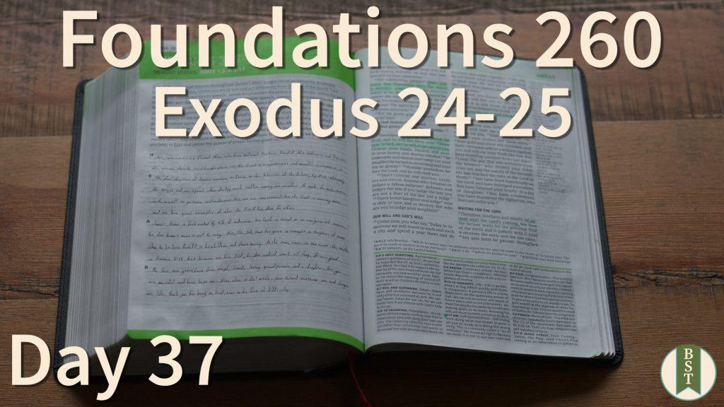 F260 Bible Reading Plan - Day 37