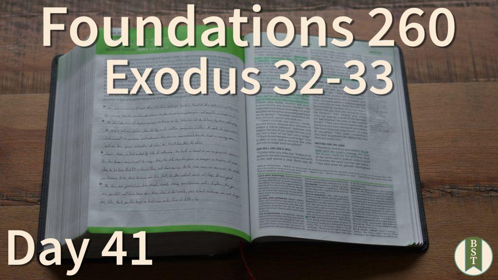 F260 Bible Reading Plan - Day 41