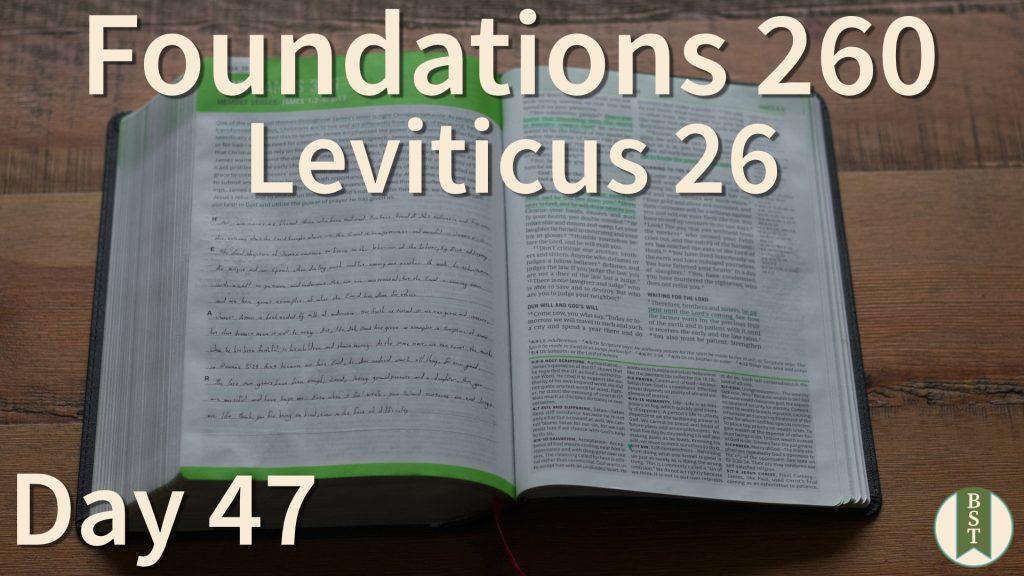 F260 Bible Reading Plan - Day 47