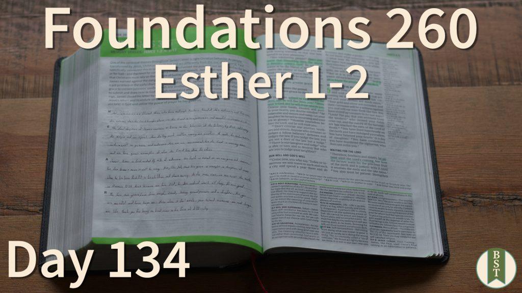 F260 Bible Reading Plan - Day 134