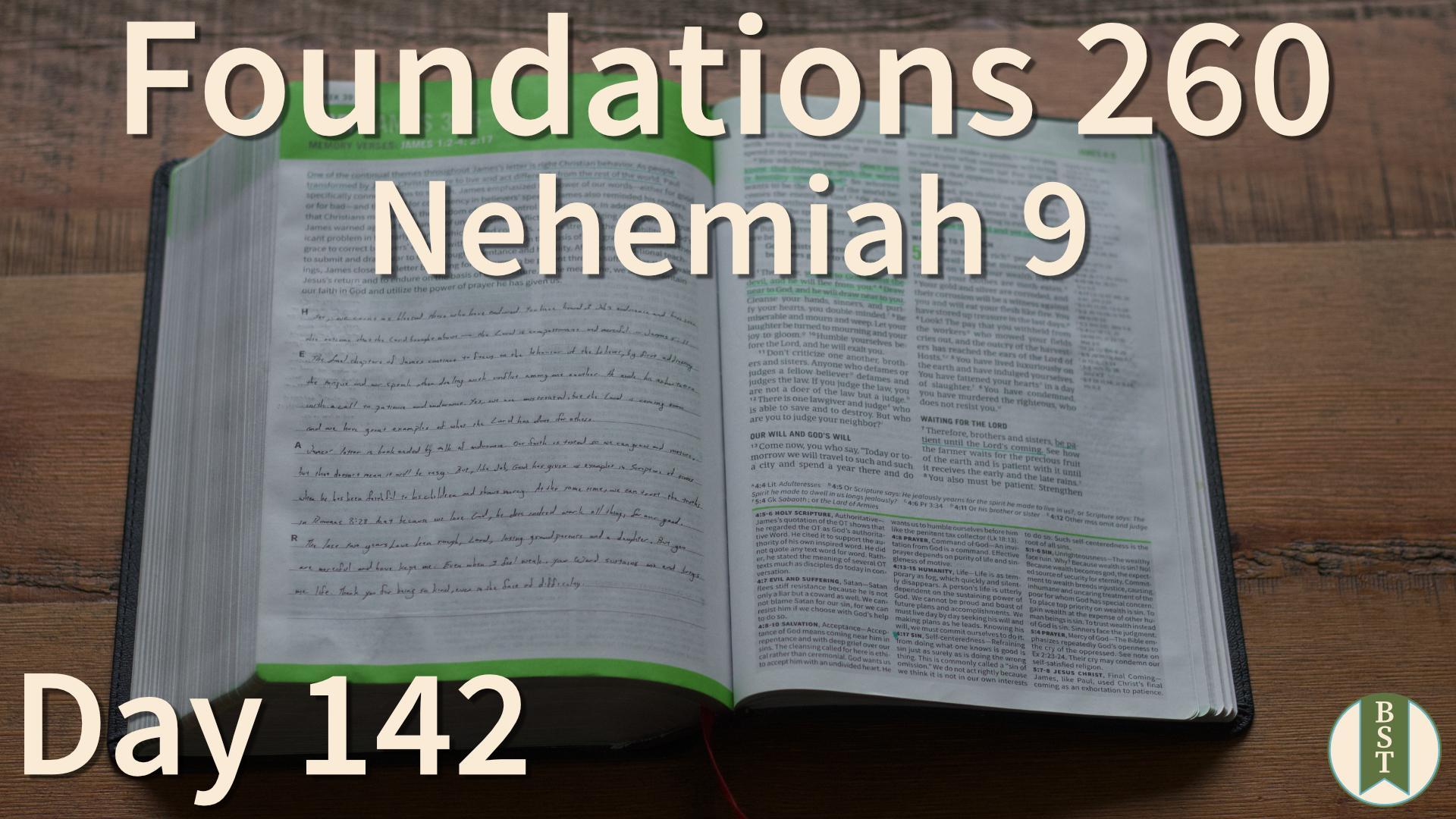 F260 Bible Reading Plan - Day 142