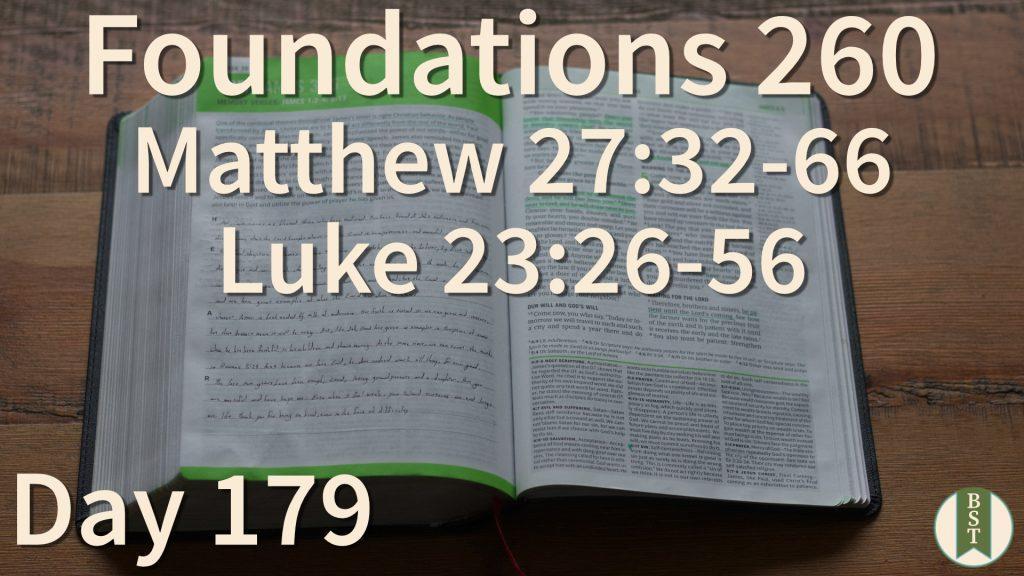 F260 Bible Reading Plan - Day 179