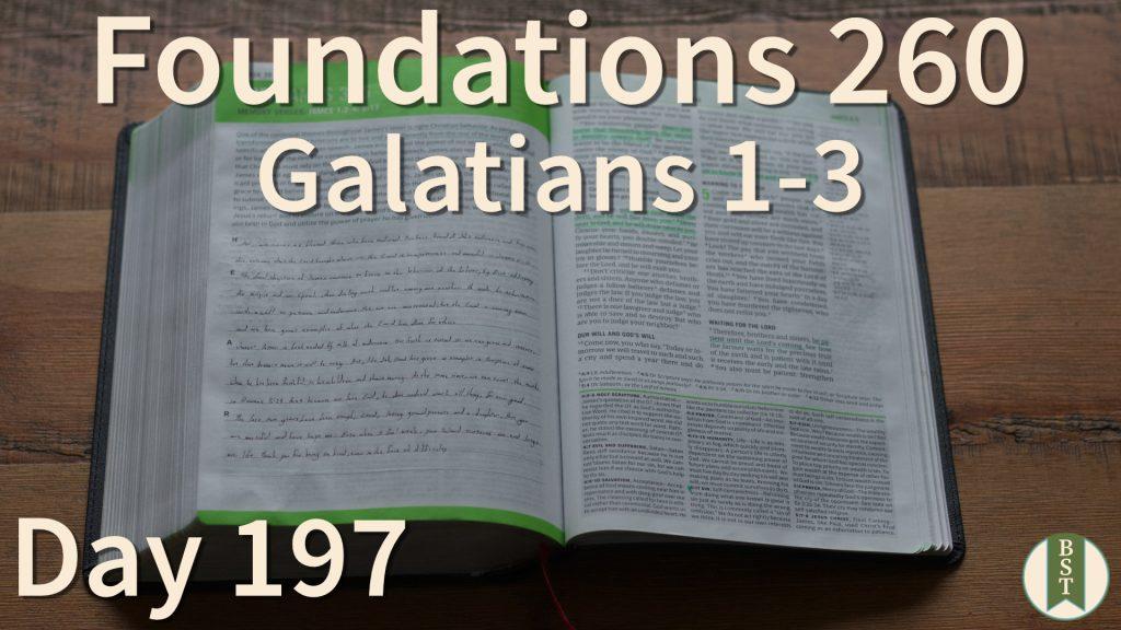 F260 Bible Reading Plan - Day 197